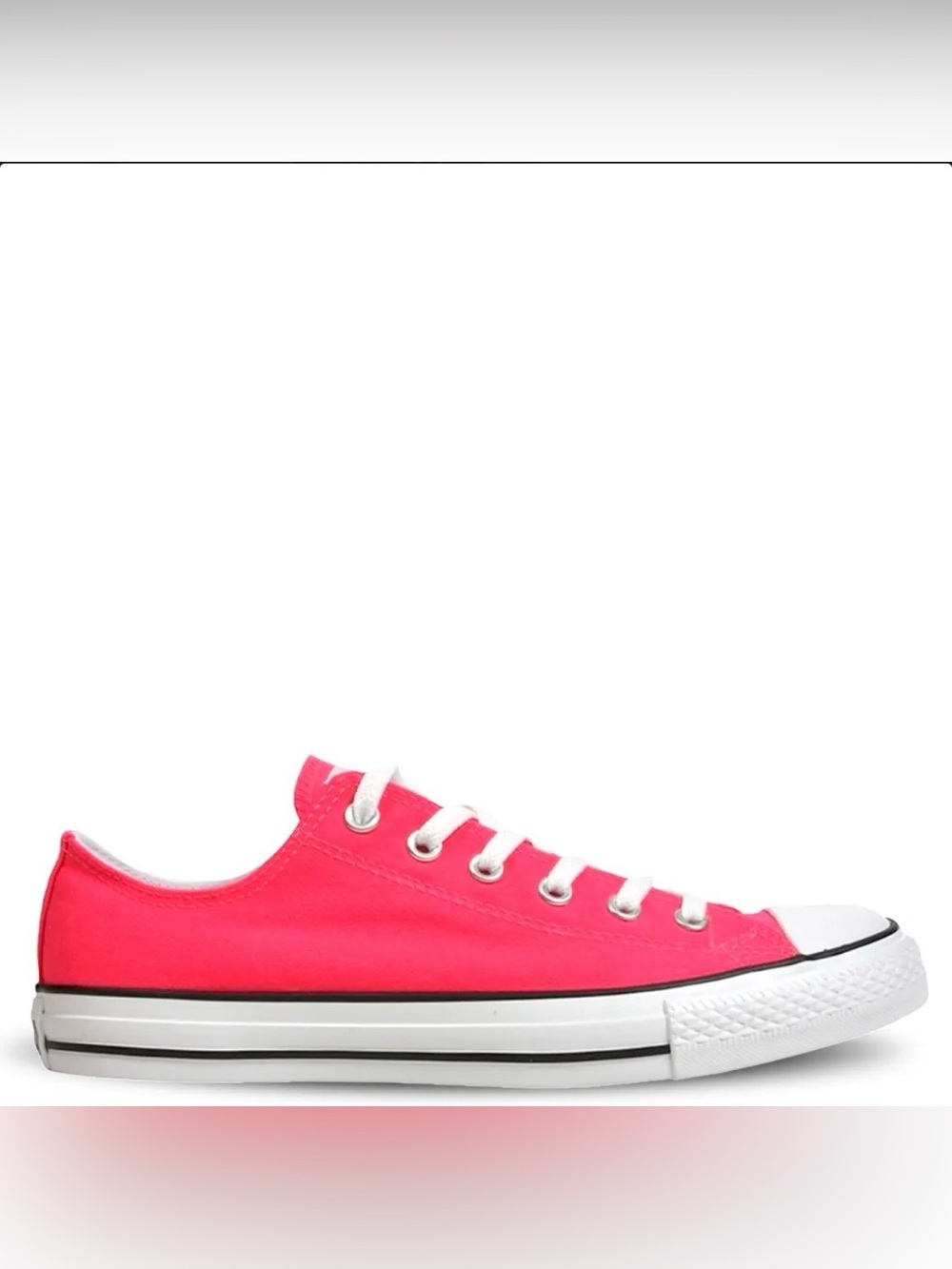 Converse Chuck Taylor All Star Low Top Ox Raspberry Jam Womens Size 6 Great Cond